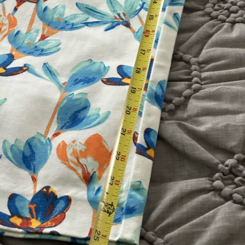 Lands’ End, pants NWOT mid rise straight leg size 12P 🧡💙 - Picture 9 of 11